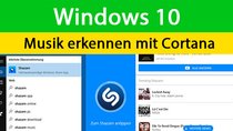 Windows 10: Musik erkennen mit Cortana – so geht's