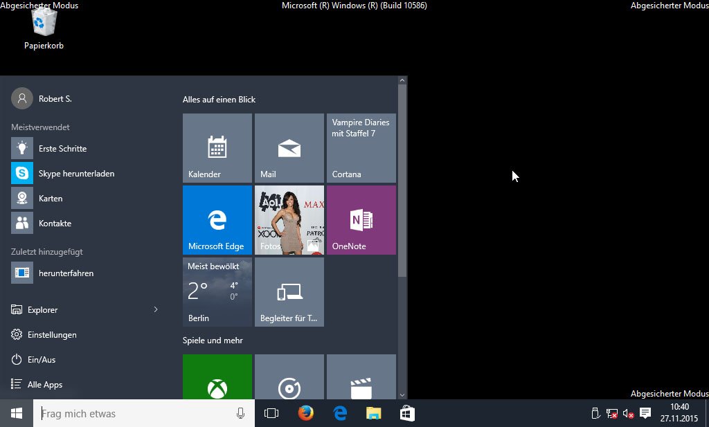 Windows 10 Startmenu Reparieren Wenn Es Nicht Mehr Geht So