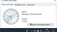 Windows 10: Uhrzeit falsch? Mit Atomuhr-Zeitserver synchronsieren – so geht's