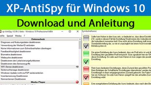 XP AntiSpy für windows 10