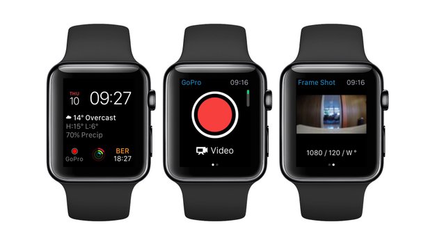 Aktualisierte GoPro-App bietet Kamera-Vorschau auf der Apple Watch