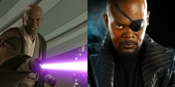 Samuel L. Jackson in Star Wars und als Nick Fury