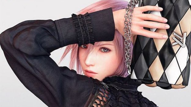 Final Fantasy: Lightning modelt für Mode-Label Louis Vuitton