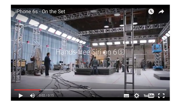 iPhone 6s am Filmset: Apple zeigt neuen Werbespot