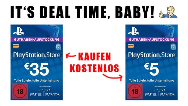 Dieses PSN-Angebot schenkt dir 5€, wenn du dein Store-Guthaben auflädst