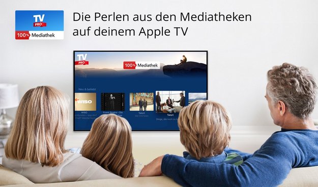Neue Apple-TV-App: TV Pro zeigt Highlights aus den Mediatheken