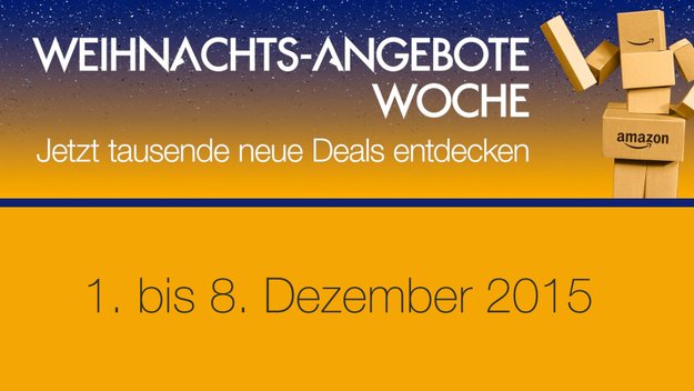 Amazon legt nach: Weihnachts-Angebote-Woche mit vielen Tages- und Blitzangeboten gestartet