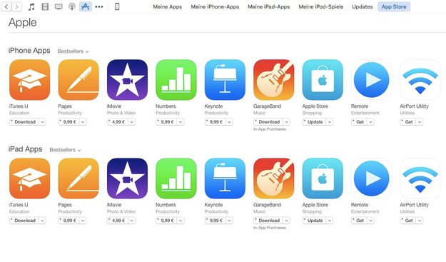 App Store: Spekulationen um Charts-Veränderungen zugunsten der Apple-Apps