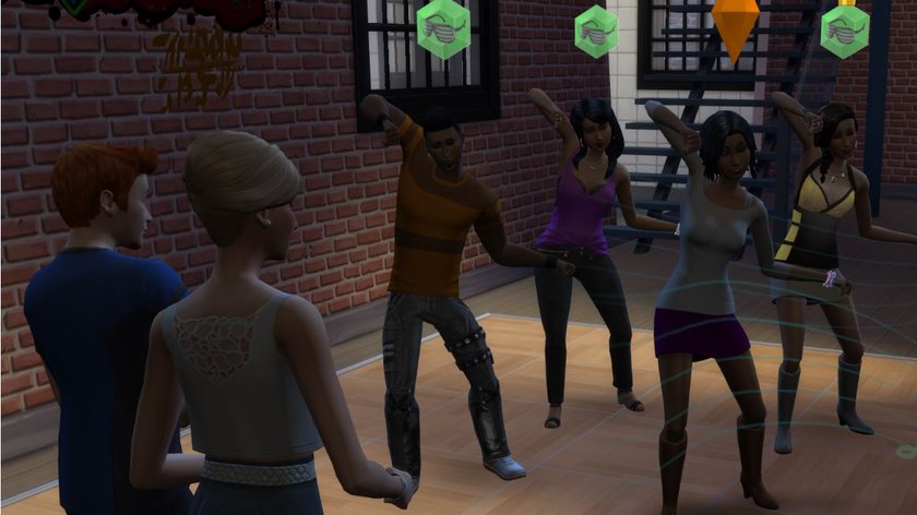 In Die Sims 4 - Zeit für Freunde könnt ihr gemeinsam mit eurer Gruppe den Dancefloor rocken