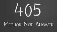 HTTP-Fehler 405: Methode nicht zugelassen - Was tun?
