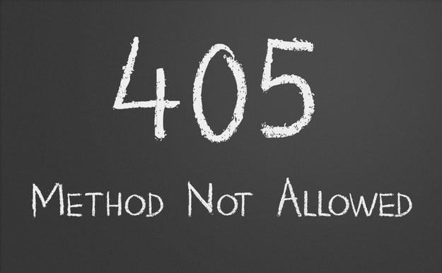 HTTP-Fehler 405: Methode nicht zugelassen - Was tun?
