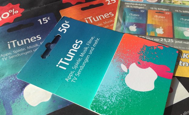 iTunes-Karten mit Rabatt im März 2018: Zahlreiche Aktionen