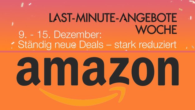 Amazon ruft zur „Last-Minute-Angebote-Woche“: Blitz- und Tagesangebote auf den letzten Drücker