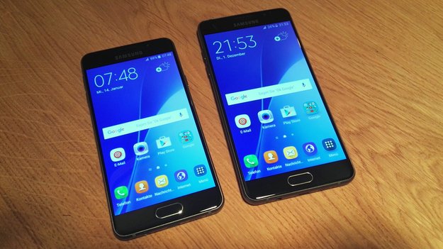 Galaxy A3 (2016) und Galaxy A5 (2016) vorgestellt: Samsungs neue Mittelklasse im S6-Look