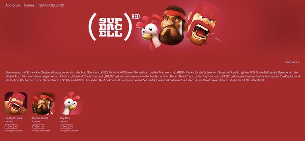 Welt-AIDS-Tag: Neue iPhone-6s-Hülle und neue Inhalte in Supercell-Apps
