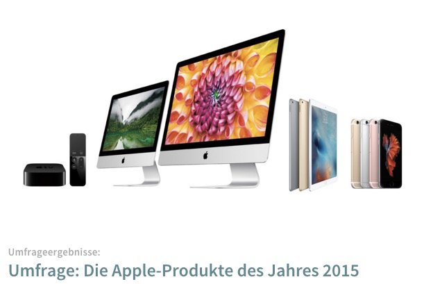 GIGA-APPLE-Umfrage: So seht ihr das Apple-Jahr 2015