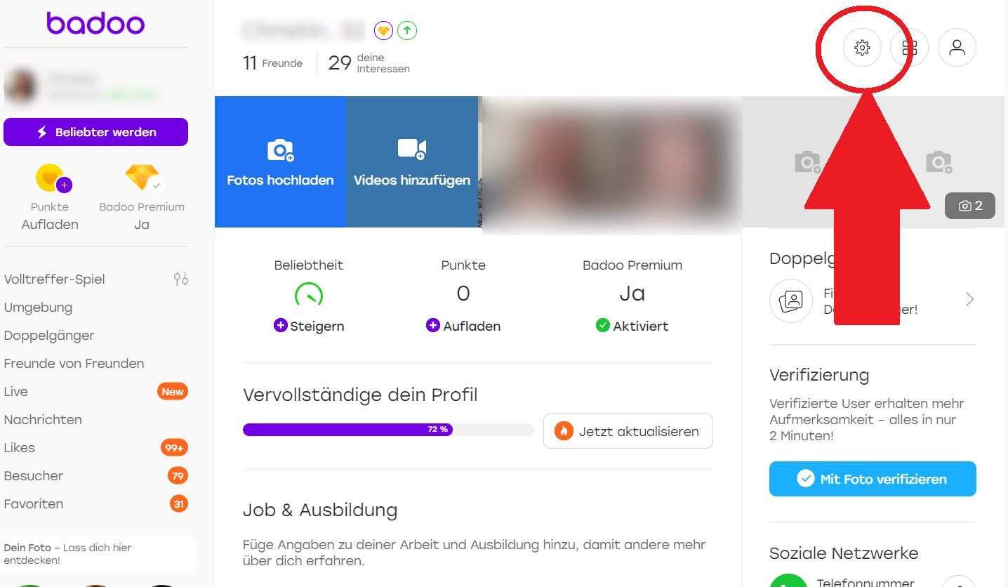 Altes badoo profil wiederherstellen