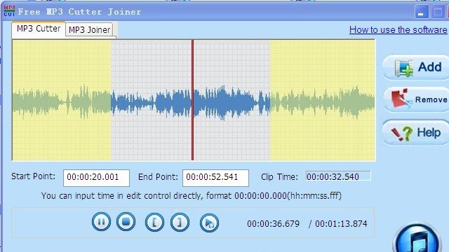 mp3 cutter joiner freeware