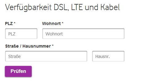 Kabel Deutschland Verfügbarkeit online checken