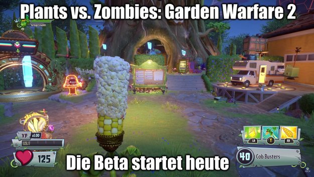 Plants vs. Zombies - Garden Warfare 2: Die Beta startet heute (+ Gameplay-Video)