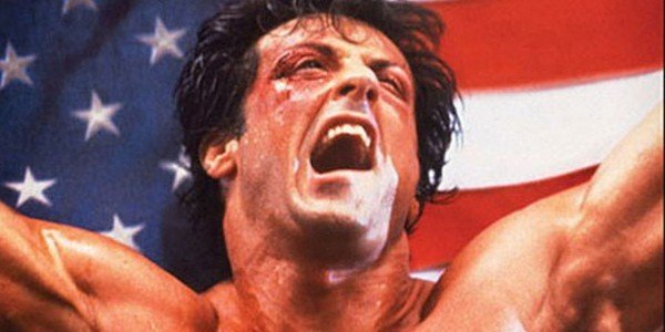 Sylvester Stallone in Rocky 4