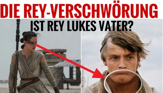 Rey ist Lukes Vater: Und 5 weitere Fan-Theorien, die sich außer uns noch niemand ausgedacht hat (Mega-Spoiler)