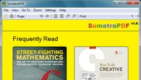 Sumatra PDF Download: Schlanker PDF-Reader