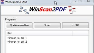WinScan2PDF Download: PDF-Dateien einscannen
