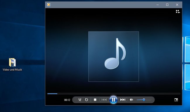 Den Media Player gibt es auch in Windows 10.