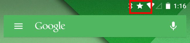 Android: Der Stern gehört zur Funktion "Unterbrechungen". Wir erklären, was er euch anzeigt.