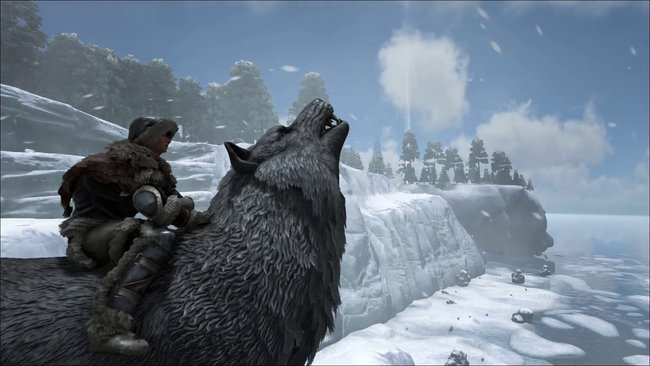 Der Direwolf lebte vor etwa 10.000 Jahren und ist nun in ARK spielbar