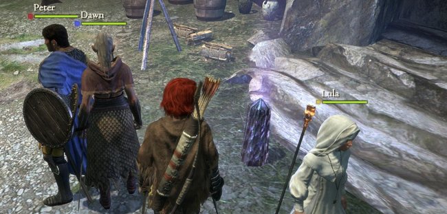 Findet ihr einen Zielkristall in Dragon's Dogma: Dark Arisen, könnt ihr ihn auf einen beliebige Platz auf den Boden stellen, um später wieder hierher schnellreisen zu können