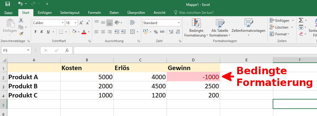 Excel Bedingte Formatierung übertragen Auf Andere Zellen Excel: Bedingte Formatierung auf Zellen anwenden – so geht's