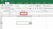 Excel: Multiplizieren von Zahlen in Zellen – so geht's