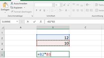 Wie nutzt man mit Excel einen Dreisatz? Giga erklärt