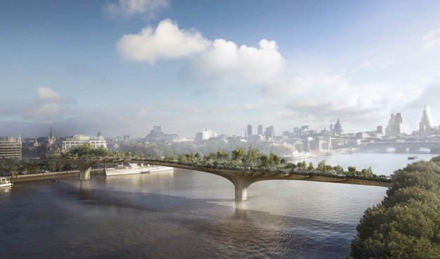 Londoner Garden Bridge: Bürgermeister bat Apple um Mithilfe