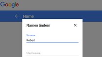 Google: Name ändern – so geht's