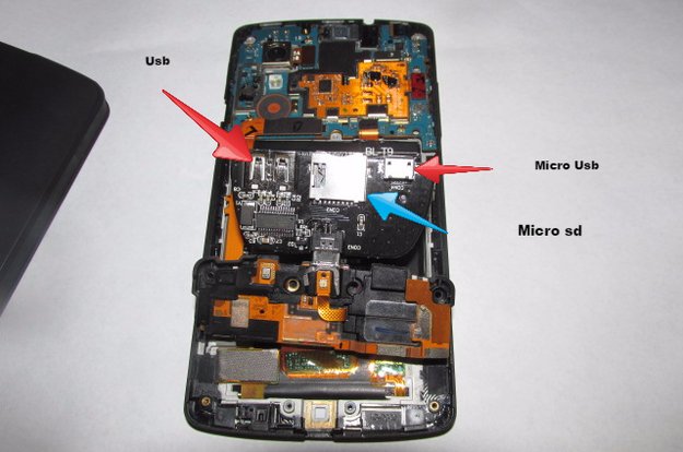Nexus 5 mit microSD-Slot: DIY-Mod macht's möglich