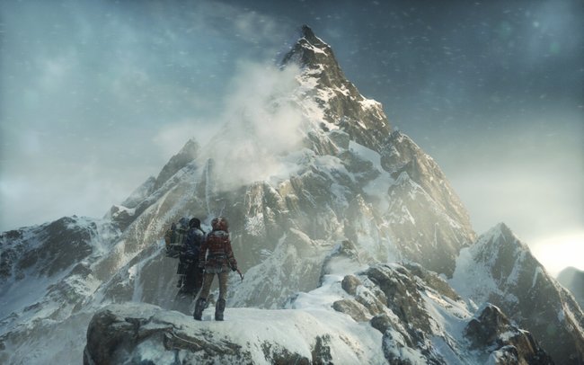 Kämpft mit Lara in einer atemberaubenden Kulisse in Rise of the Tomb Raider