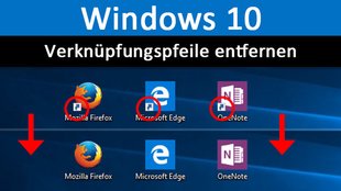Windows 10: Verknüpfungspfeile entfernen – So geht's