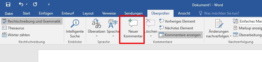 Word: Kommentare einfügen, ausblenden und löschen – so geht's