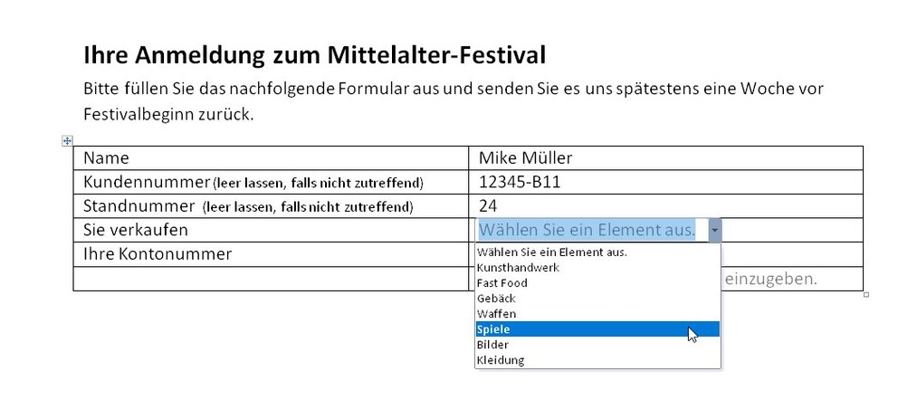 Word: Formular Erstellen – So Geht’s