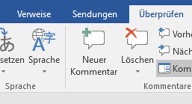 Word: Kommentare einfügen, ausblenden und löschen - so geht's