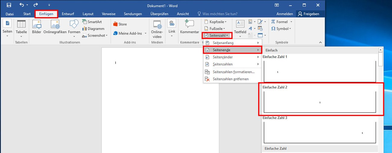 Libre Office Seitenzahl Ab Seite 2 Word: Seitenzahlen ab Seite 2 einfügen – so geht's
