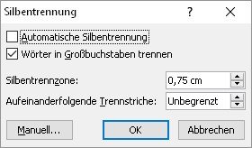 word-silbentrennung-optionen