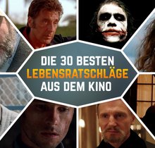 Filmzitate: Die 30 besten Lebensratschläge, die dir das Kino geben kann