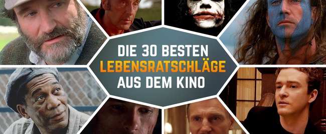 Filmzitate: Die 30 besten Lebensratschläge, die dir das Kino geben kann