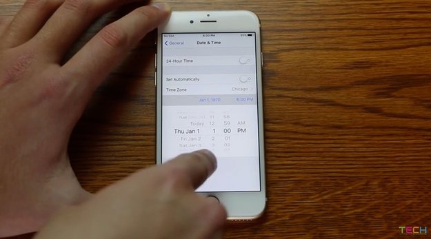 iOS 9.3 Beta 4 behebt „1970“-Bug