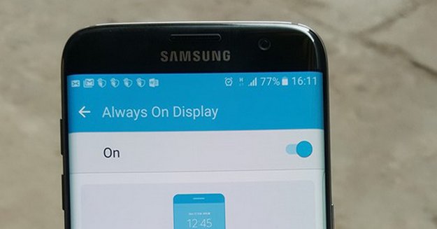 Samsung Galaxy S7: Fotos zeigen Always-On-Display und Kamera-UI