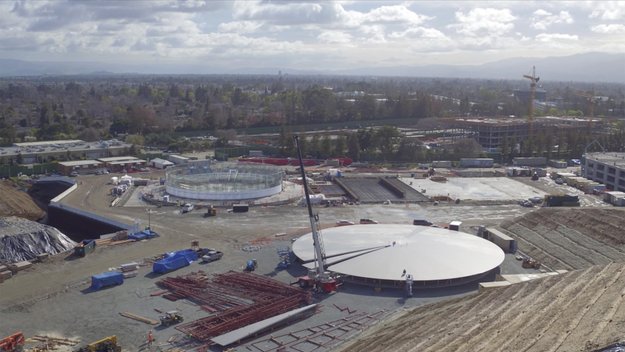 Apple Campus 2: Fortschritte aus der Vogelperspektive
